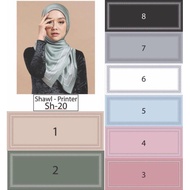 SATIN SHAWL INSPIRED ARIANI PRINTED SHAWL