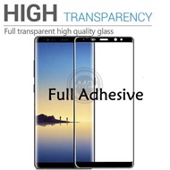 (READY STOCK) 9H FULL GLUE TEMPERED GLASS S8/S8plus/S9/S9plus/Note8/Note9/Note10/Note10plus