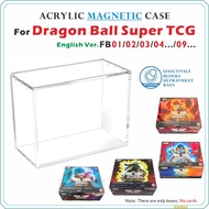 Acrylic Magnetic Case For Dragon Ball Super TCG English Ver. FB01/02/03/04.../09...【5mm Thick】