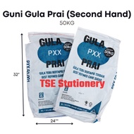 Recycle Used 50KG Thick PPE Sugar Bag Tebal Bag Guni Gula Prai Terpakai