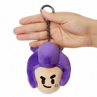 「官方正品」Line Friends x Brawl Stars荒野亂鬥公仔鎖匙扣