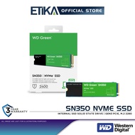 Western Digital WD Green SN350 NVMe SSD | Internal SSD Solid State Drive | Gen3 PCIe, M.2 2280 | 500GB, 1TB, 2TB