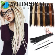 WHIMSICAL Hair Extension Dreadlocks Rock 20 Inch Cosplay Wig Reggae Braiding Braiding Hair