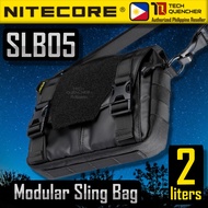 Nitecore SLB05 Sling Bag - Commuter Bag - 2L - Molle System - 500D Fabric - YKK Zipper - EDC - Ipad