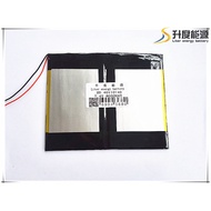 ❀Free shipping 7.4V 6.6 Ah 8000 mah large-capacity ultra-thin MID tablet battery (thick) 4 * (wi I✥