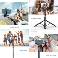 HP QUICKSHP KEELEAD Tripod Camera Selfie Stick Monopod with Remote and Fill Light - L16