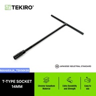 TEKIRO 14mm T-Socket Wrench Black 14mm T-Socket Wrench