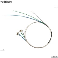 ZELTH Violin Strings Set, Stainless Steel Wire Mixed Colors Full Set Violin String, Professional Vio