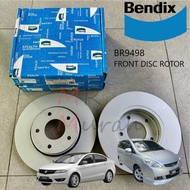 Bendix BR9498 Front Disc Rotor 281mm Proton Exora CPS, Preve [N/A, Turbo] (depan)