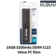 Klevv Value performace  DDR 4 3200Mhz 16GB CL22 PC ram Dimm