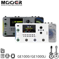 MOOER GE1000 Li Magic Ear Electric Guitar Integrated Effect Device GE1000 Lithium Battery Charging