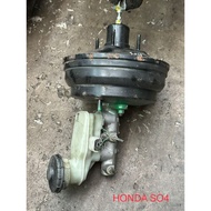 Honda SO4 EK EG EF Brake Pump Brake Booster Master Servo Pump Complete USED ORIGINAL AUTO PART GOOD 