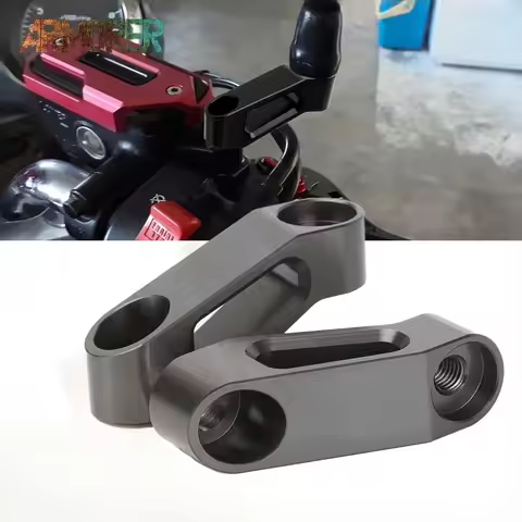 Motorcycle CNC Aluminum Rearview Mirror Extension Bracket Holder For KTM 390 ADVENTURE 390 Adv 390Ad