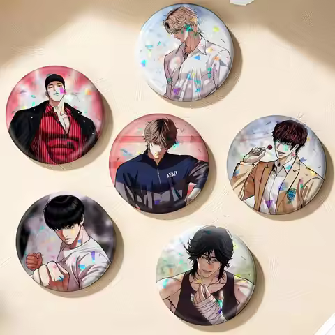 Lookism WEBTOON manhwa 75mm 44mm 25mm Accessories Toys Badge Brooch Backpack Hat Pins