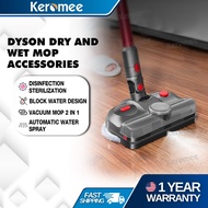 Keromee Dyson Accessories Fluffy Electric Dry and Wet Mop Cleaning Head Compatible With Dyson V7 V8 V10 V1V12 Digital slim Wireless