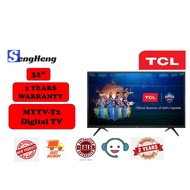 TCL 32" HD LED TV 32D3000 Digital Tv Tuner MYTV Freeview