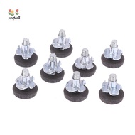pengtao13 20Pcs M6 Thread Adjustable Furniture Levelers Screw In Chair Feet Durable Easy To Use Adju