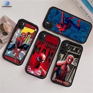 RK75 Spiderman hp Plating Casing for Xiaomi Redmi poco Note M2 13 11A 8 12 10C C31 9S 9 C55 12C Pro 