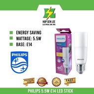 PHILIPS 5.5W E14 LED STICK / LIGHT BULB / LAMPU LED PHILIPS 5.5 WATTS