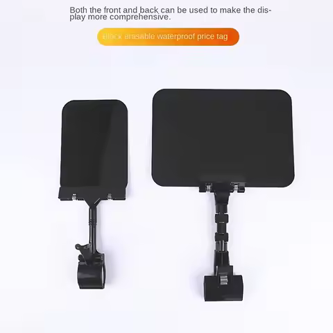 A4 A5 A6 Chalkboard Price Tag with Clip Advertising Display Food Price Label Erasable Waterproof Pri