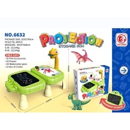 Multifunctional Drawing Educational Projector Early Learning Toy Writing Children's Cross-Border Din