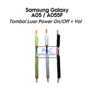 TOMBOL External Buttons 1 Set Power On Off Volume Samsung Galaxy A05 / A055 / A055F / SM-A055F / SM-