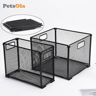 [PETSOLA] Hanging File Organizer/metal File Organizer/letter-size File Organizer/portable/desktop Fi
