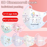 Kids Face Mask for School 3D BFE99% Child 3Ply Duckbill Mask KN95 / 6D Kids Mask Kids Cartoon Disposable Face Mask
