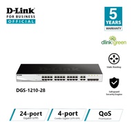 D-Link 28-Port Layer 2 Smart Managed Gigabit Switch DGS-1210-28