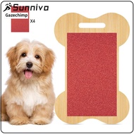 Dog Scratch Pad for Nails Dog Scratching Pad for Nails Double Sided Wooden Toy Nail Care Dog Nail  f