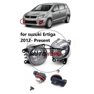 （with blub）Fog Lamp light front bumper lamp light for suzuki Ertiga 2012 2013 2014 2015 2016 2017 20
