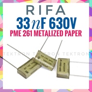 RIFA 33nF 630V PME 261 Metalized Paper 333 0.033uF Audiophile asli ori