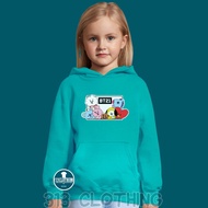 BT21 BTS Window Kids Hoodie Jacket - 313 Cloth