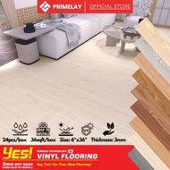 3mm Vinyl Flooring DIY | Vinyl Plank | Waterproof Vinyl Flooring | YES, VINYL - 24pcs/carton