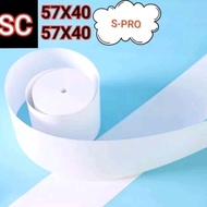 Thermal Paper 57x40mm Plain Thermal Paper Roll