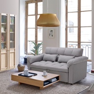 Koncept Furniture โซฟาเบด รุ่น Flero สีเทา (156x88x90 ซม.)