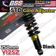 Yamaha Y125 Y125Z 250MM Monoshock Y125ZR 125Z 125ZR API Racing Mono Rear Shock Gold Adjuster Adjusta