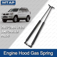 MTAP Engine Hood Gas Spring 1 Pair For TOYOTA LAND CRUISER PRADO LC120 2003~2009 Engine Hood Stay Supportor Front Absorber Bonnet Damper Gas Spring