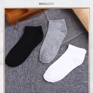 ⚠️⚠️ [Ready Stock] 1 Pair Normal Working Sock Crew Socks Stoking Kerja Pendek Low Ankle Sport Socks 