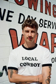 Local Cowboy Ringer T-shirt