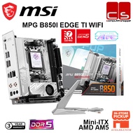 MSI MPG B850I EDGE TI WIFI Mini-ITX-MOBO AM5 DDR5 Motherboard+ AMD 7000+8000+9000 Series Processor C