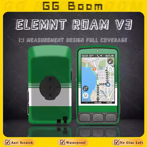 For Wahoo Elemnt Roam V3 v3 GPS Bike Computer Accessories Sticker Protective Shell Decorative Decal 