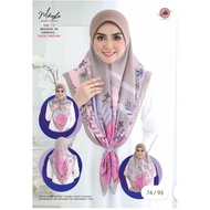 Mikayla Bidang 50 Tudung Bawal Instant Labuh Scuba Awning ready stock