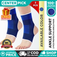 Centerpick 2pcs Ankle Support Protective Pads Elastic Compression Sports Work Daily Use 21x8cm