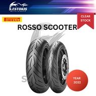 Pirelli Rosso Scooter 120/80-14 120/70-14  Front Rear 14 inch Tayar Tahun 2022 Tire Baru Ready Stock