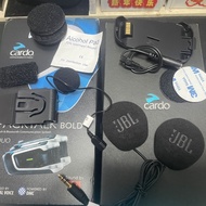Cardo Cardo Generation Bluetooth Headset Black Gold Version Base Kit, with 40mm Headset Unit