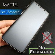 Samsung Galaxy S20 Plus S9 S10e S10 Note 8 9 10 Plus 3D Full Cover Matte Frosted Soft Screen Protector TPU Hydrogel Film
