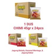 Lemonilo CHIMI Keripik Ubi 45gr (1DUS: 24pcs) RASA JAGUNG BALADO & JAGUNG BAKAR& KARAMEL MENTEGA / K