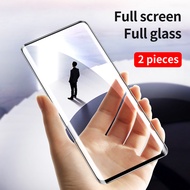 SmartDevil Full Cover Tempered Glass Protective Film For Huawei P40 P40Plus P30 P30Pro P20 P20Pro, Clear or Anti-Blue, Black