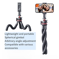 ULANZI MT-11 Mini Flexible Tripod Stand Camera Tripod with Hidden Phone Holder with Cold Shoe Mount
